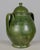Portuguese Green Glazed Earthenware Lidded Jar For Sale - Image 9 of 13