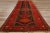 Red Antique Persian Azerbaijan Rug - 03'05 X 13'00 For Sale - Image 8 of 9