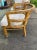Wood 1960s Mid Century Modern Wood Dining Chairs on Casters - Set of 4 For Sale - Image 7 of 9