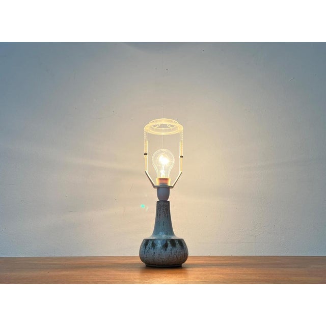 Mid-Century Danish Studio Pottery Model 3067 Table Lamp from Søholm, 1960s For Sale - Image 4 of 16