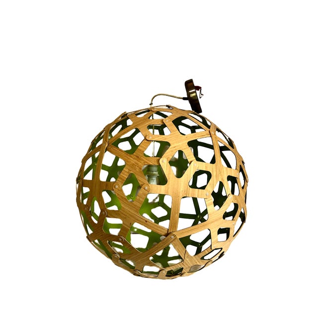Wood The Eco-Friendly Coral Pendant Light, by David Trubridge For Sale - Image 7 of 9