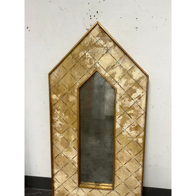 Vintage Italian Fresco Wall Mirror For Sale In San Francisco - Image 6 of 12