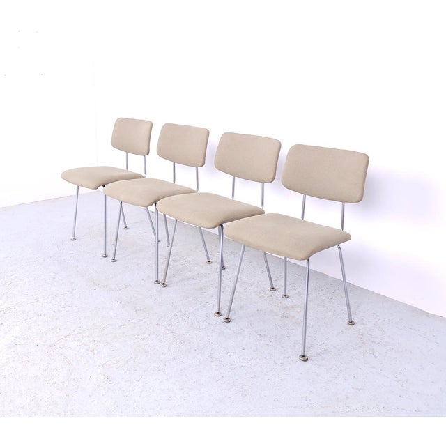 Gispen Model 1263 Dining Chairs by A.R. Cordemeijer for Gispen, 1960s, Set of 4 For Sale - Image 4 of 16