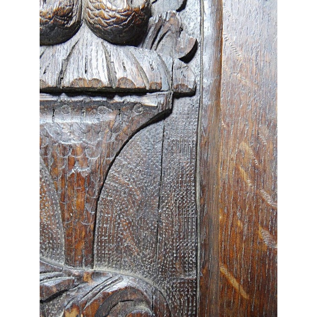 Antique 19th Century Carved Wooden Wall Panels, Set of 2 For Sale - Image 11 of 14