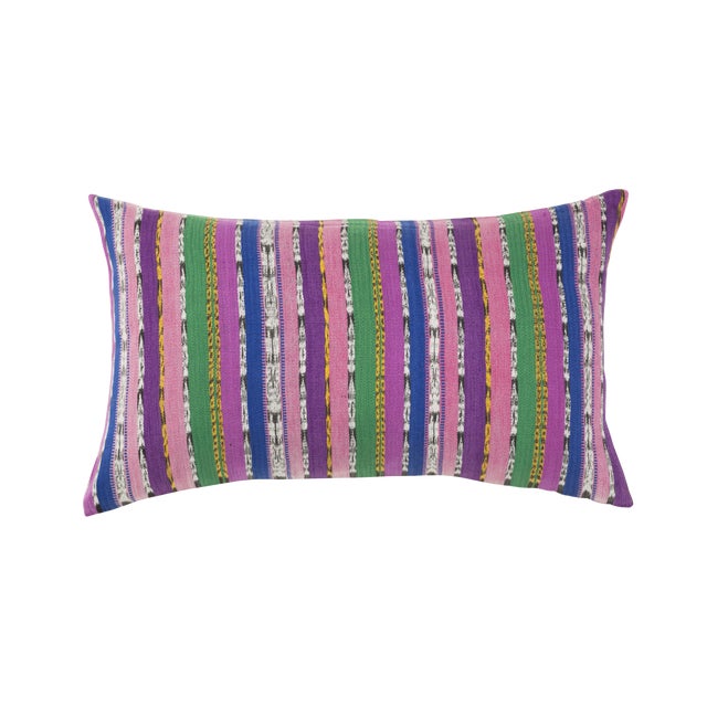 Vintage Purple Pink Guatemalan Pillow Chairish