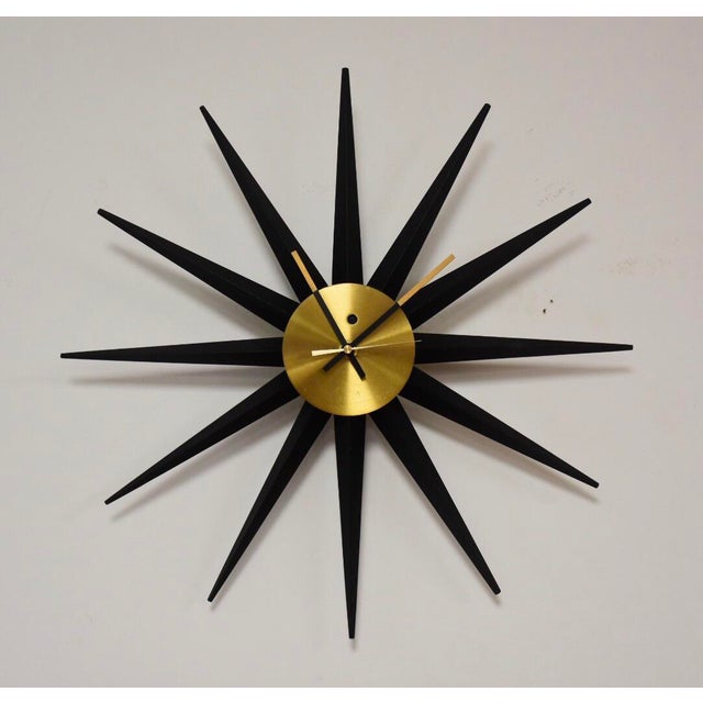 Nelson for Howard Miller Starburst Clock Chairish