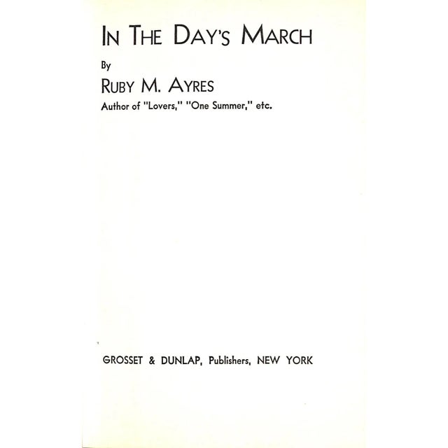 AYRES, Ruby M. [291] pp. Grosset & Dunlap 1930 7 1/2" x 5 1/4"