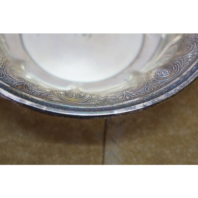 Late 20th Century Late 20th Century International Sterling Silver B27 Persian Compote Bowl Dish 113g 6" For Sale - Image 5 of 12