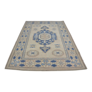 Oushak Antique Floral Handknotted Carpet