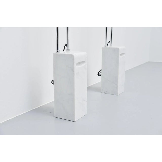 Gesto Floor Lamp by Bruno Gecchelin for Skipper, Italy, 1975, Set of 2 For Sale - Image 3 of 9