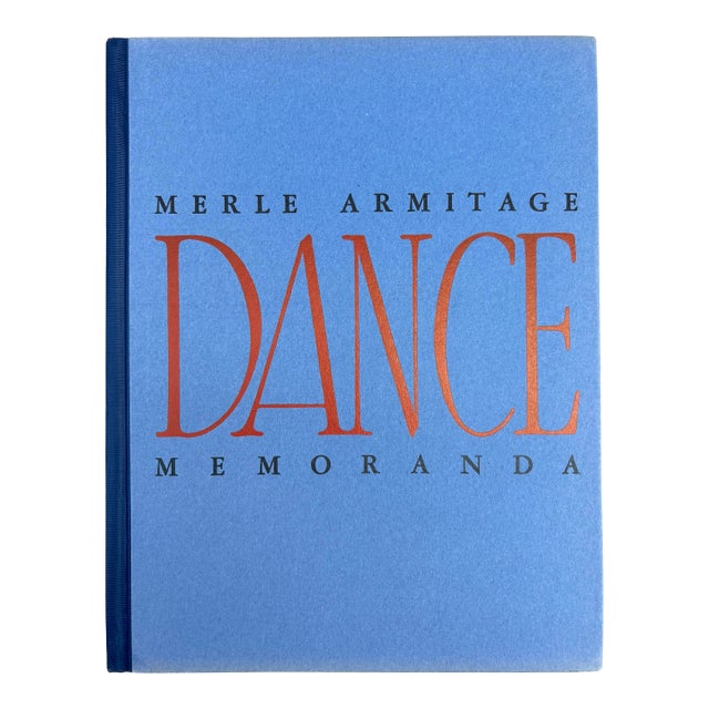 1946 "Merle Armitage Dance Memoranda" Art Deco Book For Sale