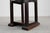 Art Deco Dark Oak Pedestal, Belgium, 1920s For Sale - Image 10 of 11