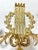 French Vintage French Louis XVI Style Brass Wall Sconces – Pair For Sale - Image 3 of 12