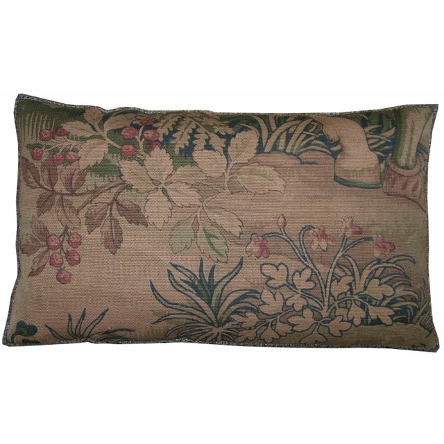 Early 20th Century Circa 1920s Vintage Cartoon Tapestry Pillow For Sale - Image 5 of 9