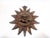 Wood Wooden Carved Sun Face Sunburst Wall Sculpture, 20th Century For Sale - Image 7 of 15