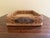 Late 20th Century Woven Oak and Leather Pyrex Casserole Serving Basket For Sale - Image 11 of 13