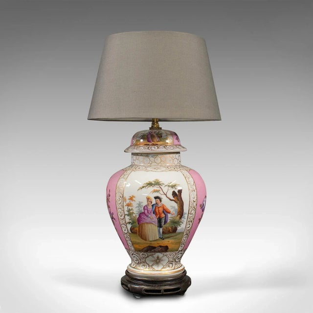1970s 1970s Vintage Ceramic Decorative Lamp For Sale - Image 5 of 13
