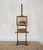 Vintage French adjustable painters easel. This elegant wooden easel has a functioning drawer with a beautiful brass knob,...