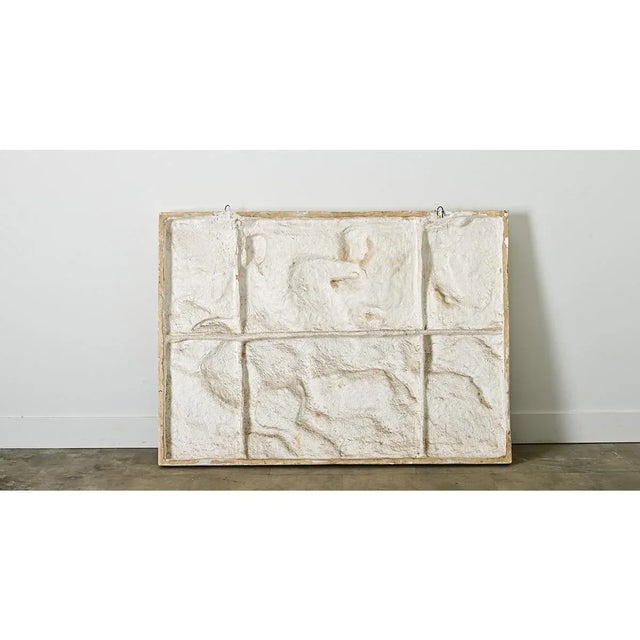 French Vintage Reproduction Parthenon Frieze Panel For Sale - Image 4 of 12