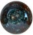 17+ In. Tall Murano Mottled Amber Gourd Shaped Art Glass Vase For Sale - Image 17 of 18