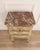 Beige 19th Century French Transition-Style Half Chest of Drawers with Marble Top For Sale - Image 8 of 13