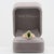 Modern 1.1Ct Chrome Diopside Ring With Natural Diamonds Accents: Solid 10k Gold, 10x8mm For Sale - Image 3 of 8
