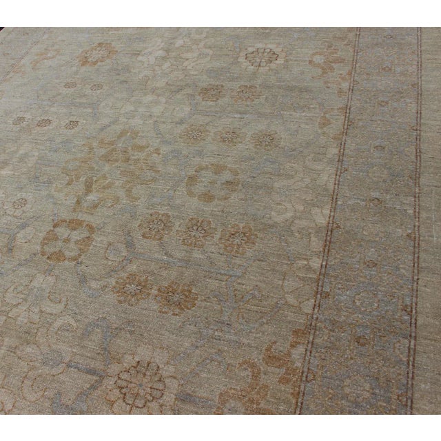 2000 - 2009 Fine Afghanistan Made Modern Khotan Rug With All-Over Geometric Pattern For Sale - Image 5 of 13