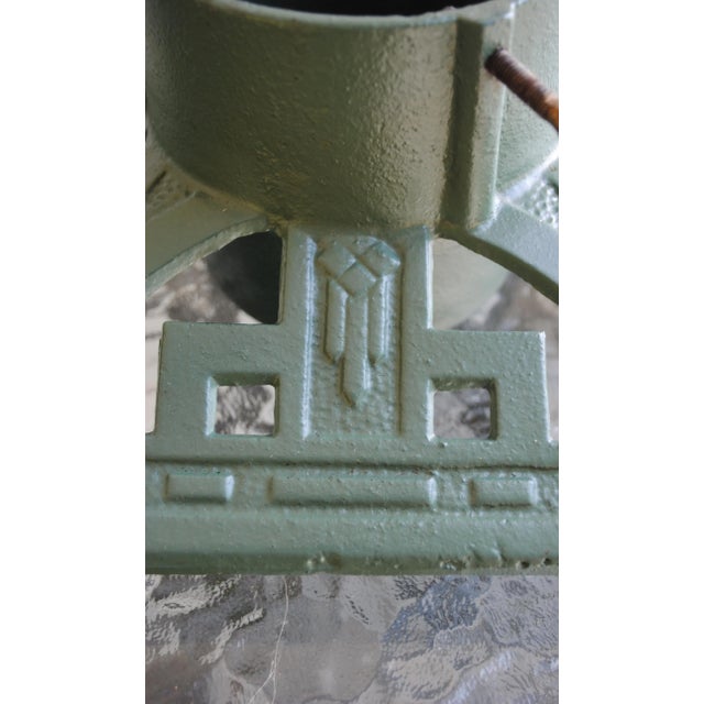 Art Deco Art Deco Style Cast Iron Christmas Tree Stand For Sale - Image 3 of 6