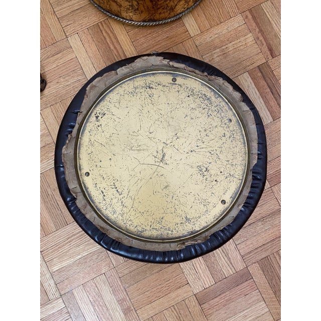 1960s Mid Century Modern Italian Mushroom Stool With Storage For Sale In New York - Image 6 of 7