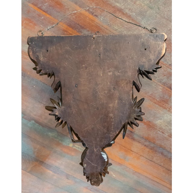 19th Century German Carved Black Forest Walnut Head of a Bull Cow For Sale - Image 18 of 18