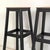 Black High Workshop Stools, 1950s, Set of 3 For Sale - Image 8 of 9
