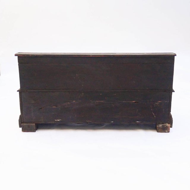 Antique 19th Century Neo-Renaissance French Carved Oak Bench For Sale - Image 10 of 11