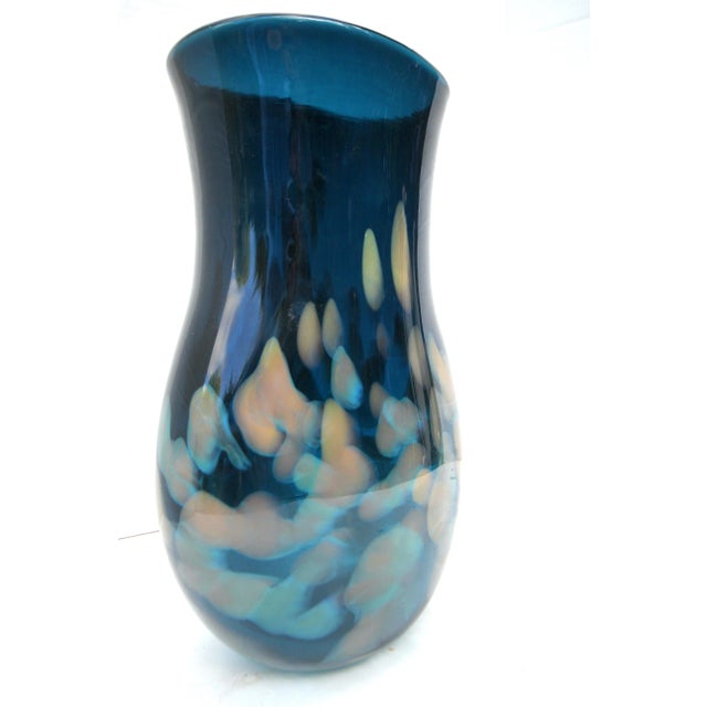 2008 Signed Dale Chihuly Studio Edition "Macchia" Art Glass Vase For Sale - Image 15 of 18