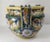 Ceramic Mid-Century Italian Faience Majolica Pottery Jardiniere Planter For Sale - Image 7 of 18