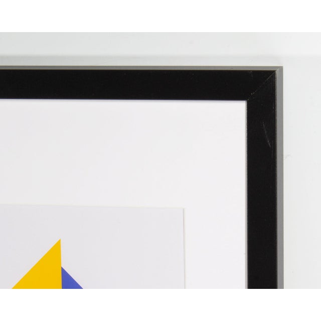 1995 “Konstruktion and Intuition” Serigraph Print by Anton Stankowski For Sale - Image 4 of 7