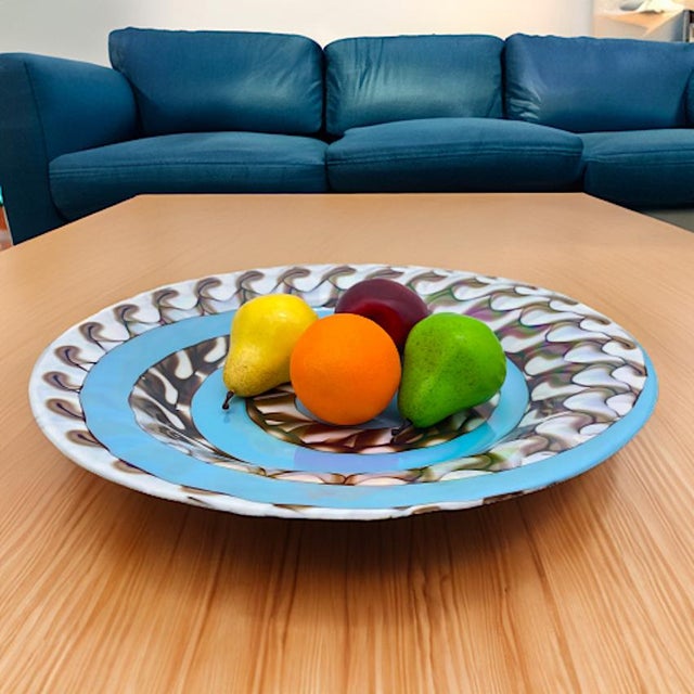 Handmade Murano Glass Plate from YourMurano For Sale - Image 6 of 9