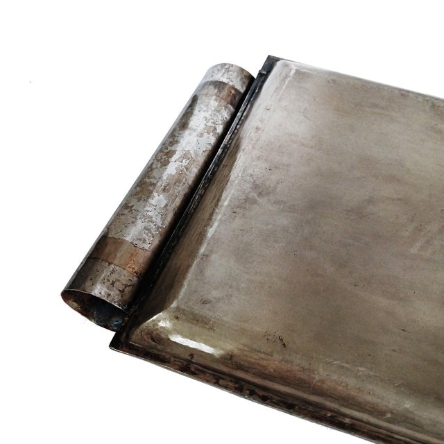 Jean Dunand Dinanderie Tray, Hammered Metal, Art Deco For Sale - Image 10 of 15