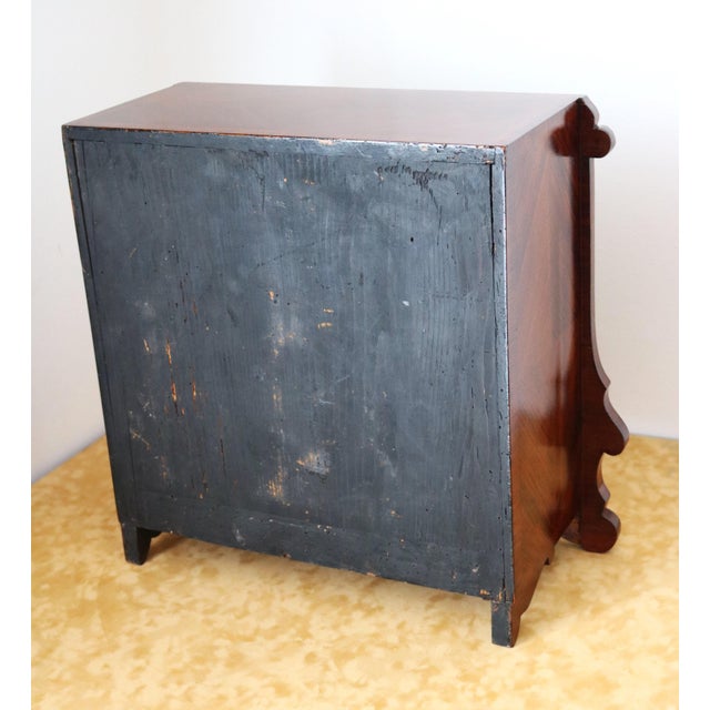 Brown 18th Century Baroque Inlaid Coin Cabinet For Sale - Image 8 of 18