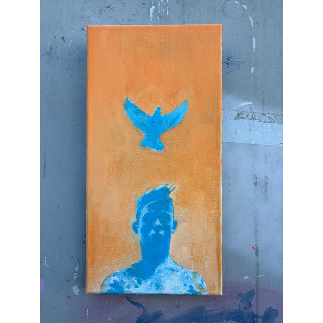 Original Painting Boy and the Bird (Spirit) by Joseph Christy For Sale In Nashville - Image 6 of 7