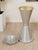 Mid 20th Century Hourglass Sculptural Aluminum Planter or Pedestal For Sale - Image 4 of 5