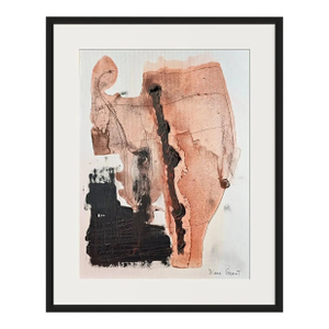 16.5" by 20.5" One-of-a-Kind Original Neutral Palette Abstract Painting / Earth Tones / Abstraction