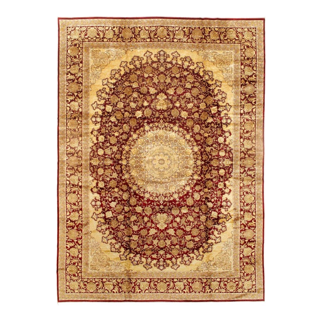 Pasargad DC Exquisite Design Paris Palace Fine Power Loom v. Silk Rug For Sale