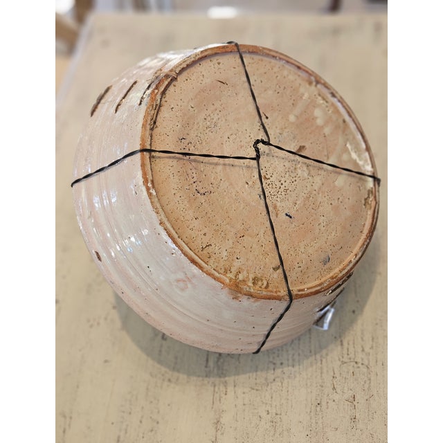 Mid 19th Century Spanish Ceramic Fajalauza Bowl From Granada For Sale - Image 4 of 7