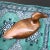 Contemporary Vintage Signed Hand Carved Rustic Duck Decoy Sculpture For Sale - Image 3 of 10