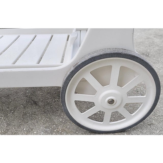 White French Bar Serving Cart Triconfort Riviera For Sale - Image 8 of 10