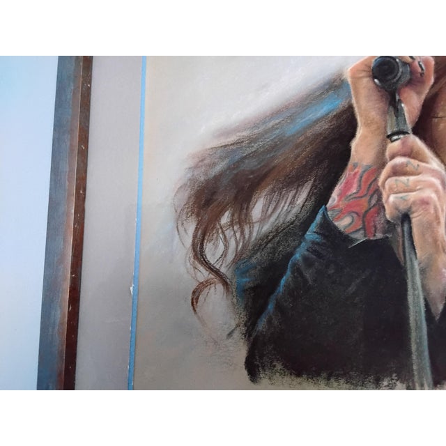 Portraiture Late 20th Century Legendary Rocker, "Ozzie" by Inna Medvedeva For Sale - Image 3 of 6