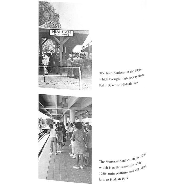 White "Hialeah Park: A Racing Legend" 1989 Crittenden, John For Sale - Image 8 of 8