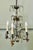 Glass French Chandelier with Crystal Amber and Mauve Fruits, 1900 For Sale - Image 7 of 8