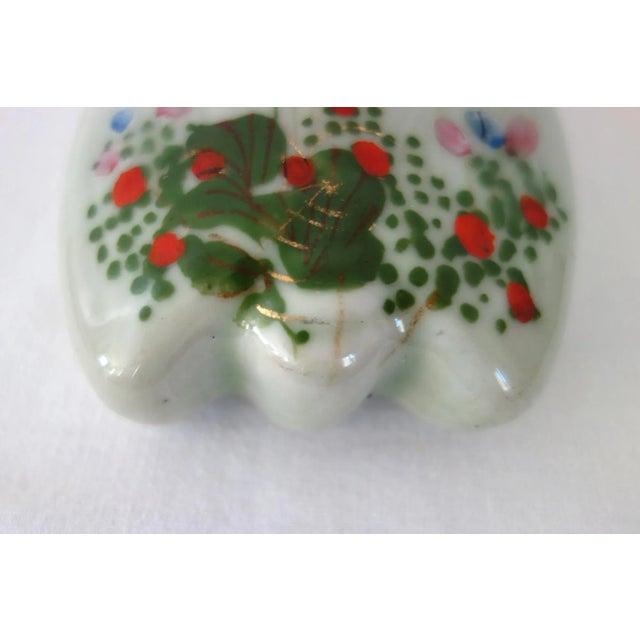 Japanese Wall Vases in Ceramic, 1890s, Set of 2 For Sale - Image 8 of 10