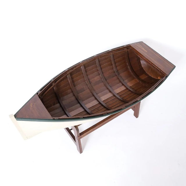 1950s Large Row Boat or Dinghy Model For Sale - Image 5 of 12